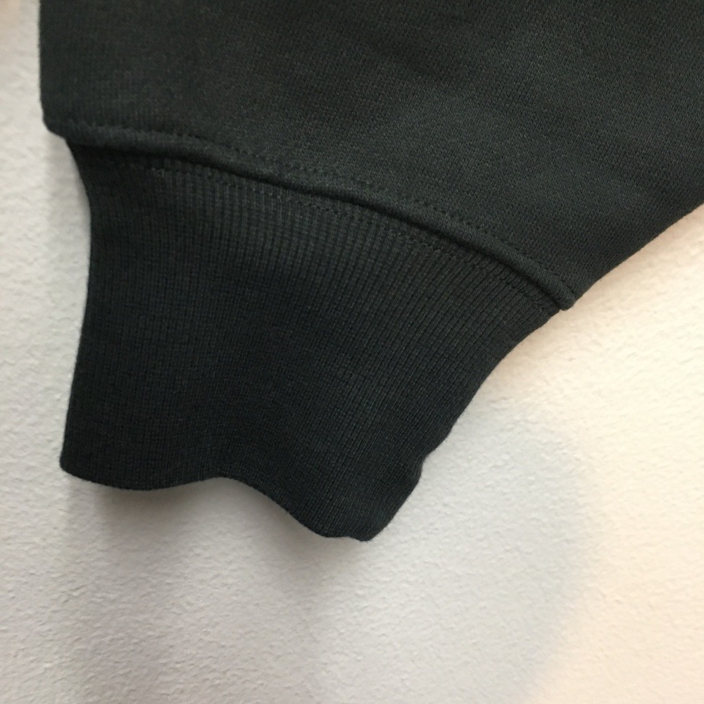 Aritzia Boyfriend Fleece Quarter Zip Pullover Small Green Gorpcore Athleisure - Picture 9 of 9
